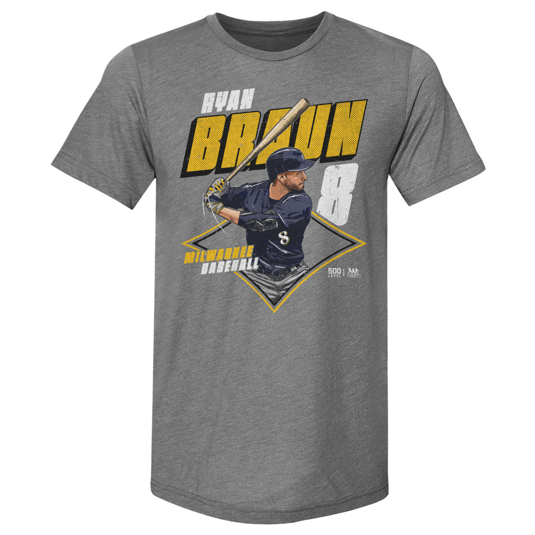 Ryan Braun Men's Premium T-Shirt | 500 LEVEL