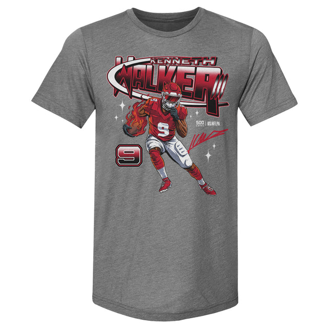 Kenneth Walker III Men's Premium T-Shirt | 500 LEVEL