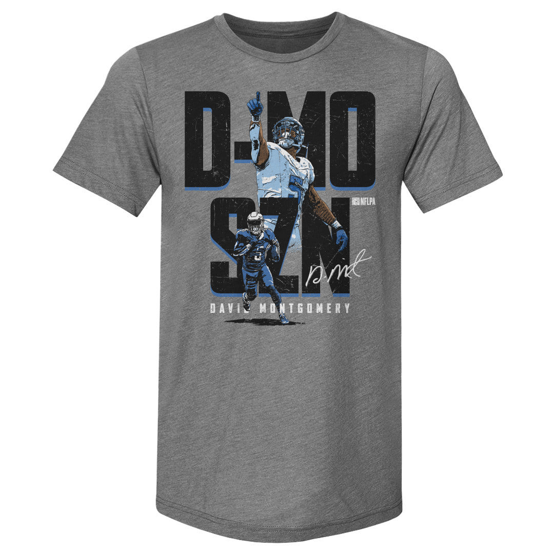 David Montgomery Men's Premium T-Shirt | 500 LEVEL