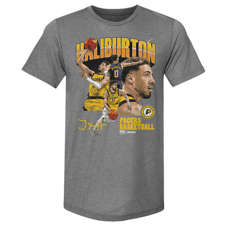Tyrese Haliburton Men's Premium T-Shirt | 500 LEVEL