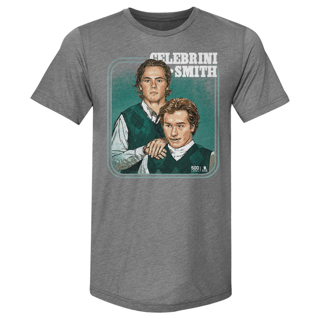 Macklin Celebrini Men's Premium T-Shirt | 500 LEVEL