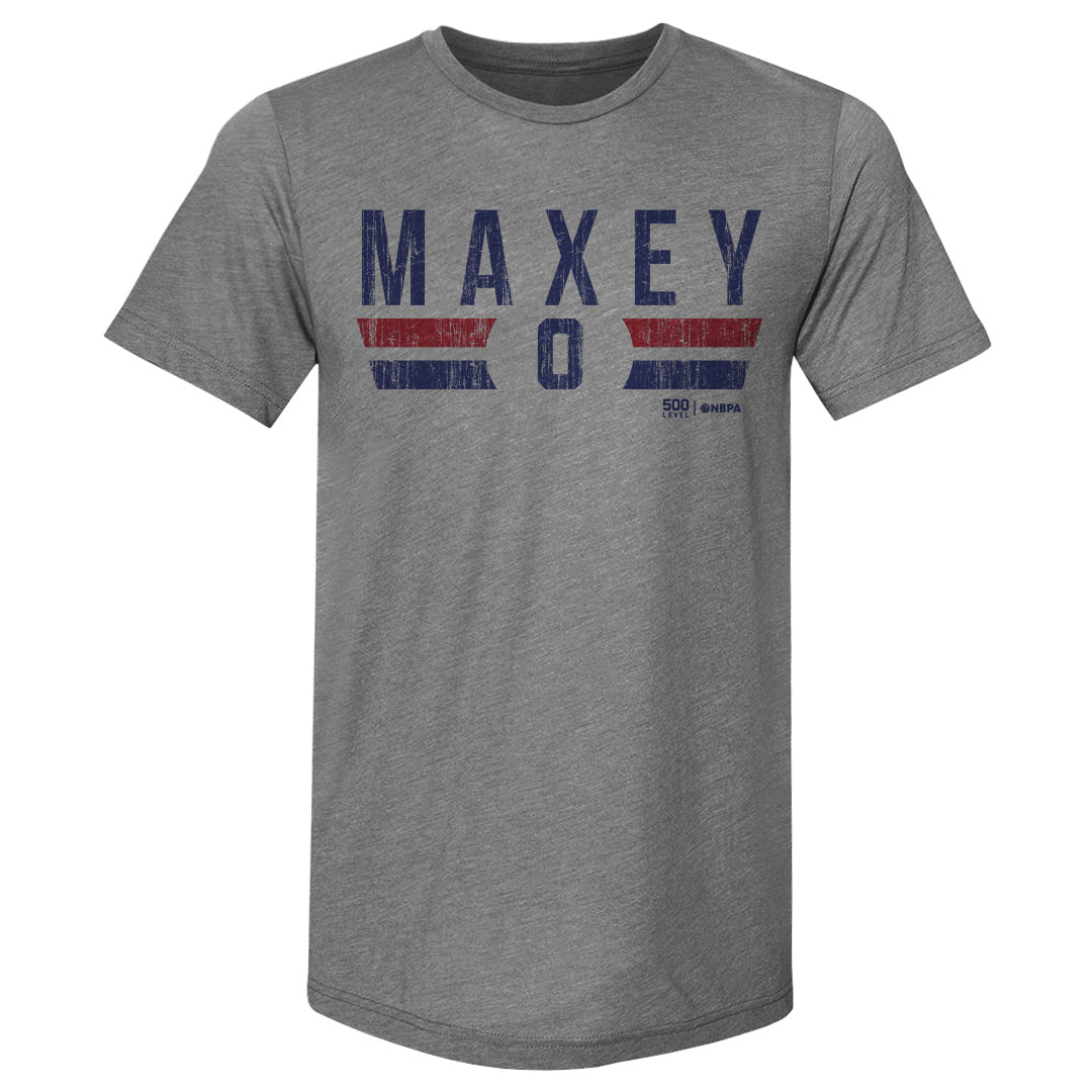 Tyrese Maxey Men's Premium T-Shirt | 500 LEVEL