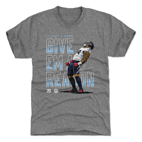 Give Em A Reason Men's Premium T-Shirt | 500 LEVEL