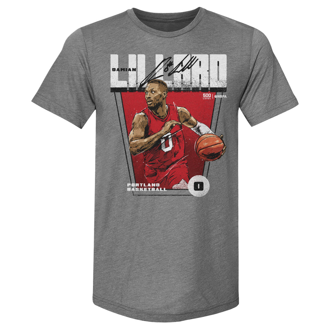 Damian Lillard Men's Premium T-Shirt | 500 LEVEL