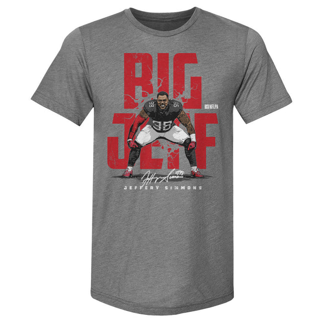 Jeffery Simmons Men's Premium T-Shirt | 500 LEVEL