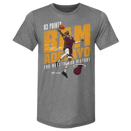 Bam Adebayo Men's Premium T-Shirt | 500 LEVEL