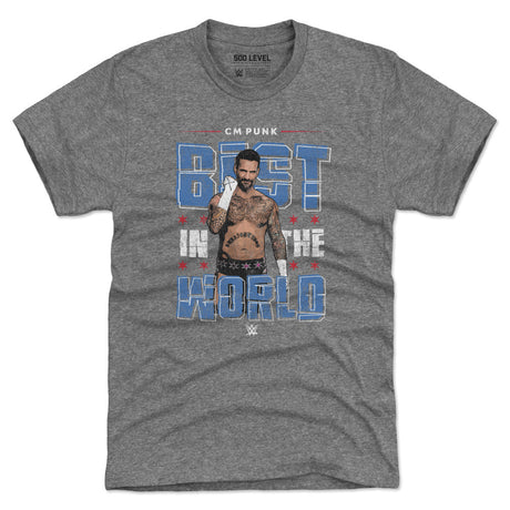 CM Punk Men's Premium T-Shirt | 500 LEVEL