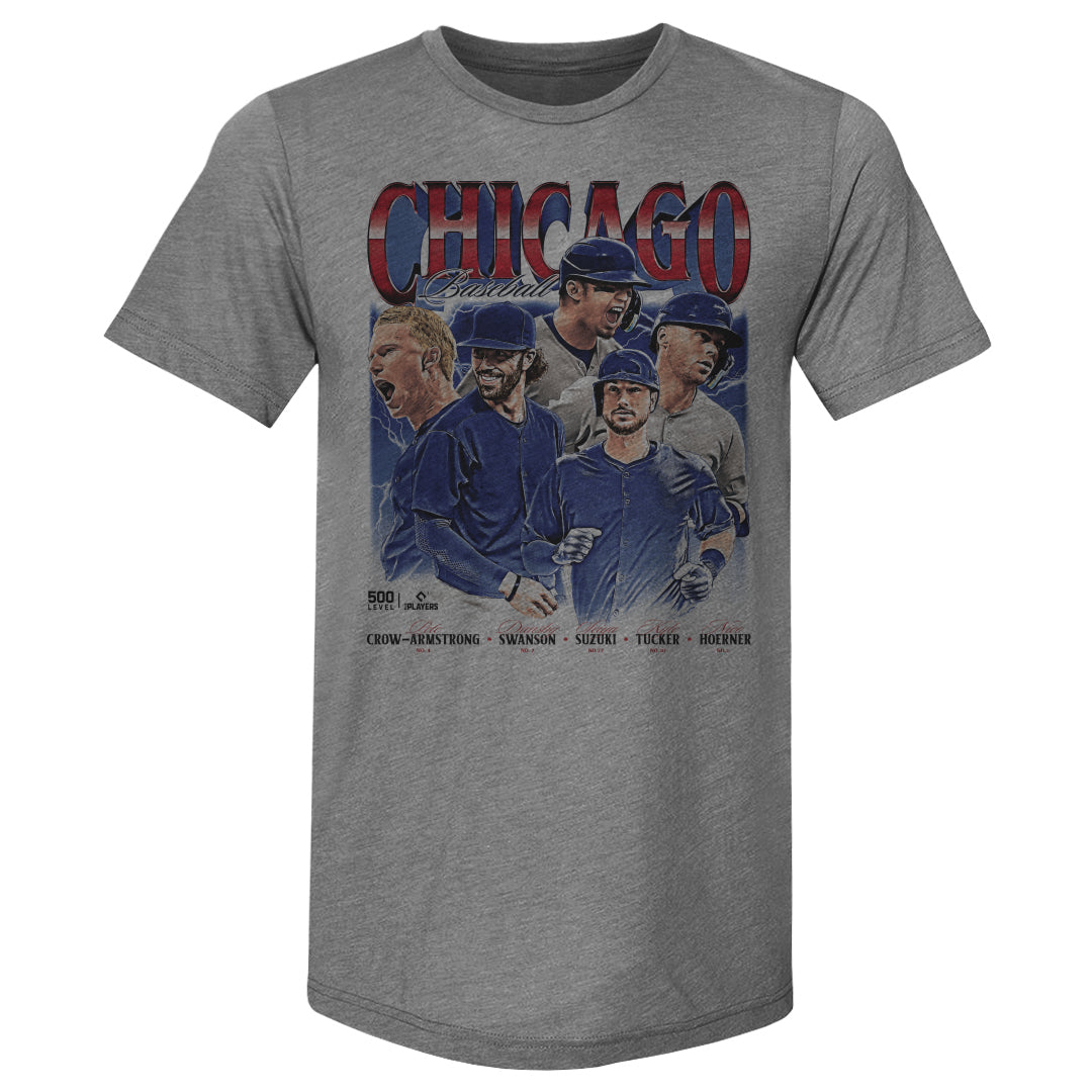 Chicago Men's Premium T-Shirt | 500 LEVEL