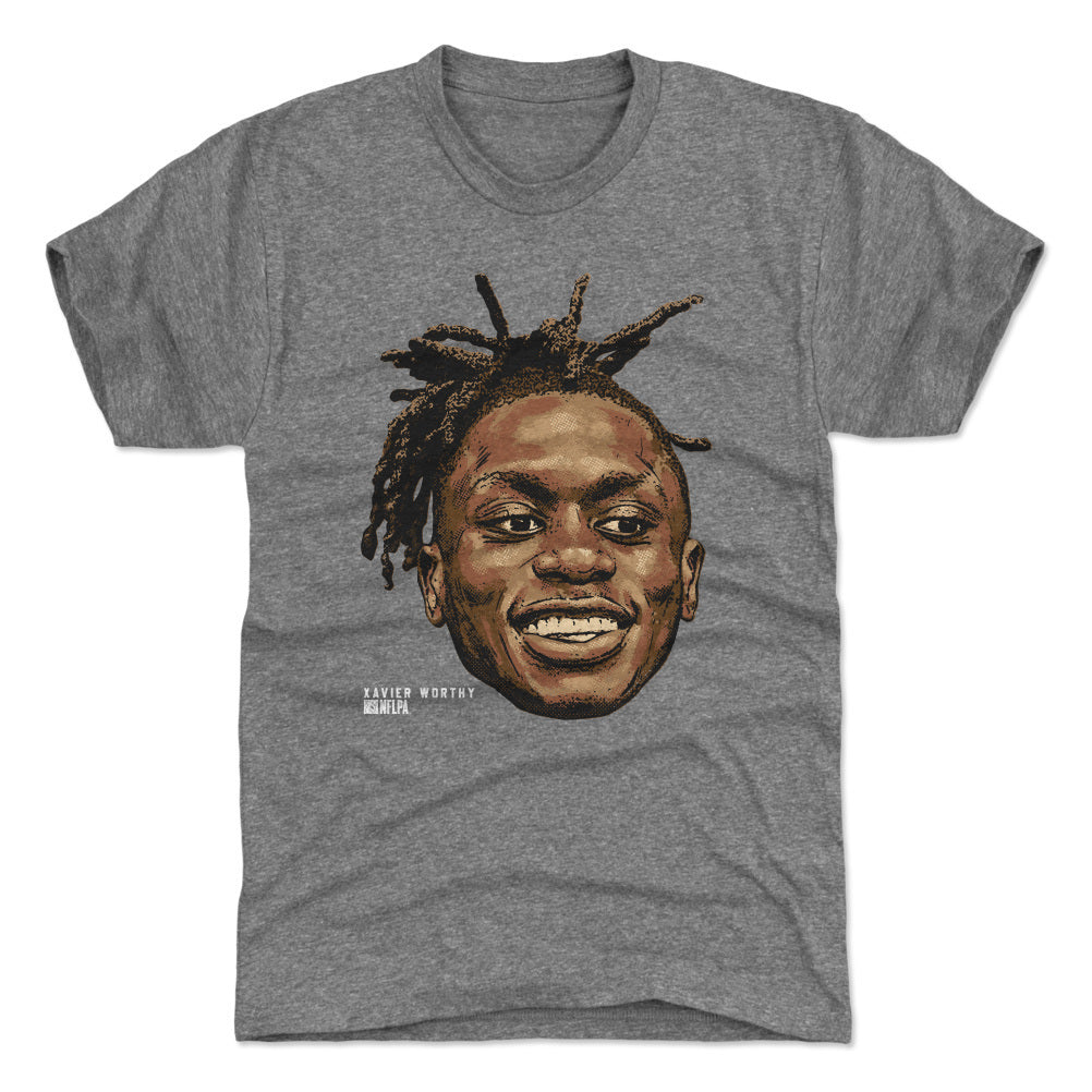 Xavier Worthy Men's Premium T-Shirt | 500 LEVEL