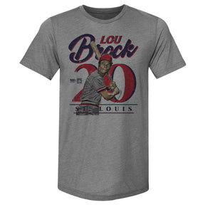 Lou Brock Men's Premium T-Shirt | 500 LEVEL