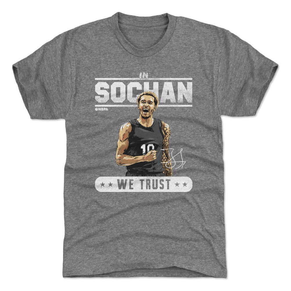 Jeremy Sochan Men&#39;s Premium T-Shirt | 500 LEVEL