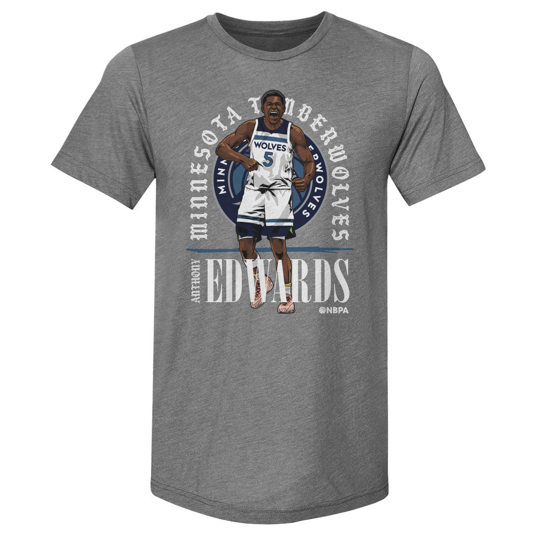Anthony Edwards Men's Premium T-Shirt | 500 LEVEL