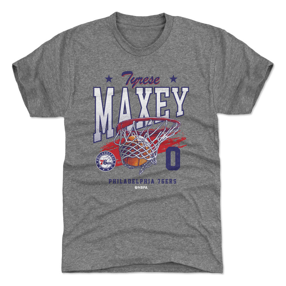 Tyrese Maxey Men's Premium T-Shirt | 500 LEVEL