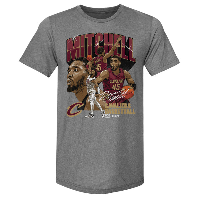 Donovan Mitchell Men's Premium T-Shirt | 500 LEVEL