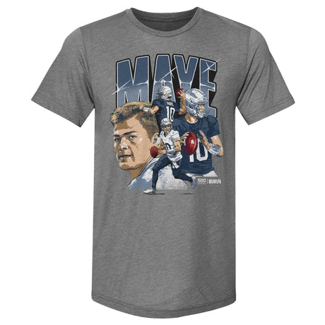 Drake Maye Men's Premium T-Shirt | 500 LEVEL