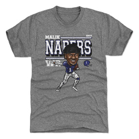 Malik Nabers Men's Premium T-Shirt | 500 LEVEL