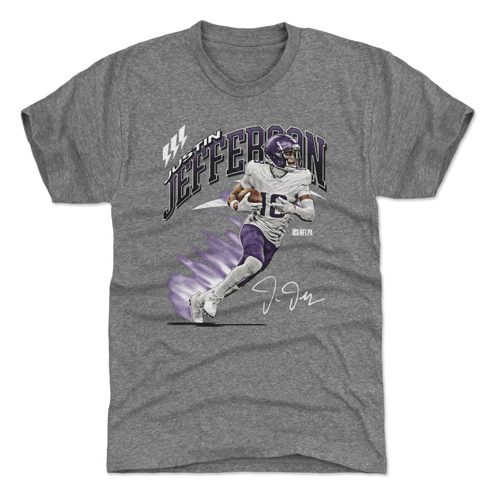 Justin Jefferson Men's Premium T-Shirt | 500 LEVEL