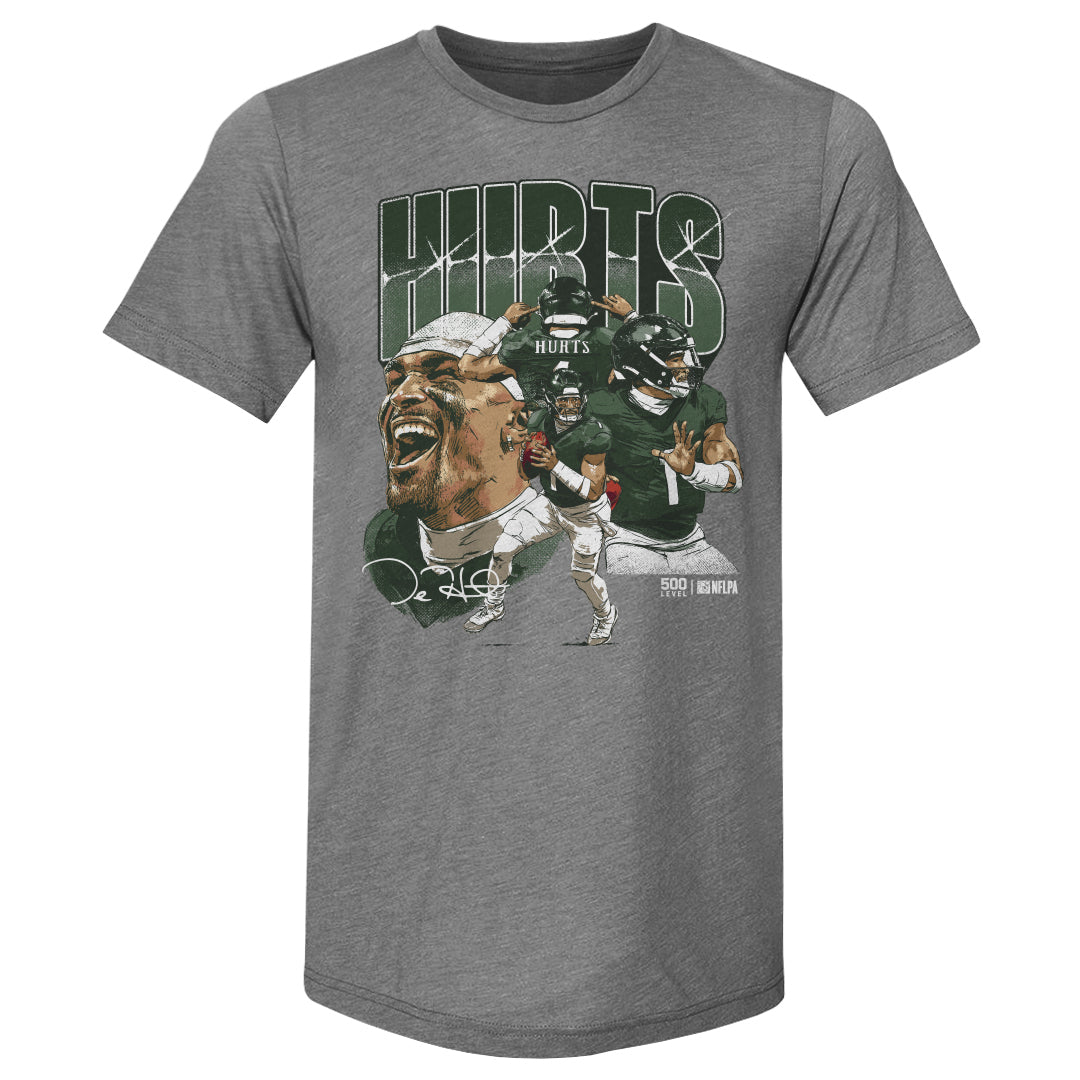 Jalen Hurts Men's Premium T-Shirt | 500 LEVEL