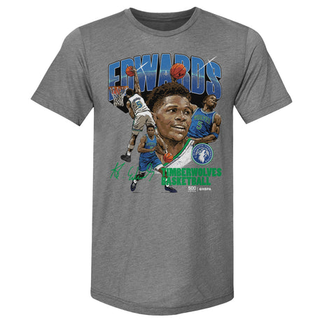 Anthony Edwards Men's Premium T-Shirt | 500 LEVEL