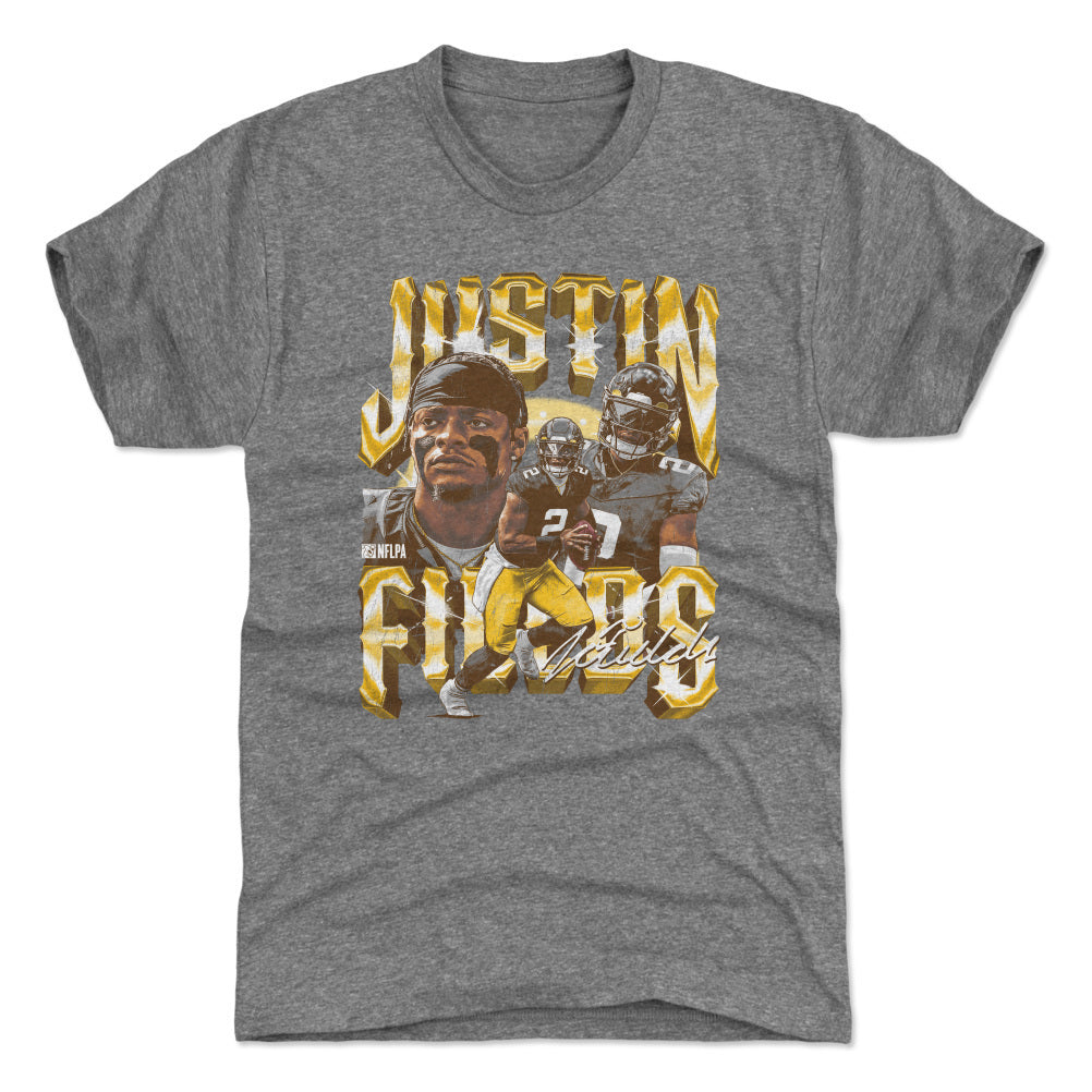 Justin Fields Men&#39;s Premium T-Shirt | 500 LEVEL