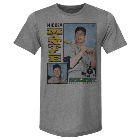 Mickey Mantle Men's Premium T-Shirt | 500 LEVEL