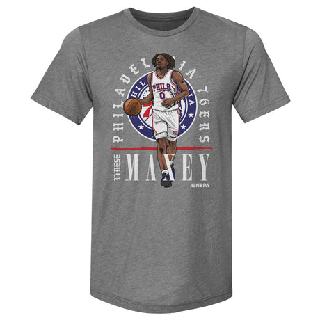 Tyrese Maxey Men's Premium T-Shirt | 500 LEVEL