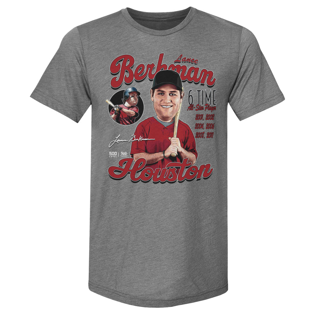 Lance Berkman Men's Premium T-Shirt | 500 LEVEL