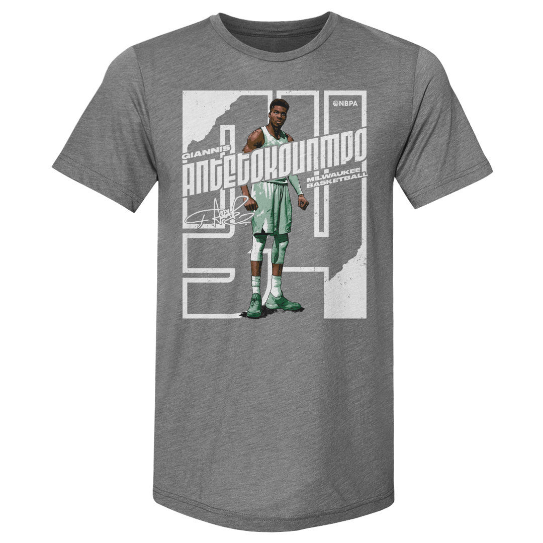Giannis Antetokounmpo Men's Premium T-Shirt | 500 LEVEL