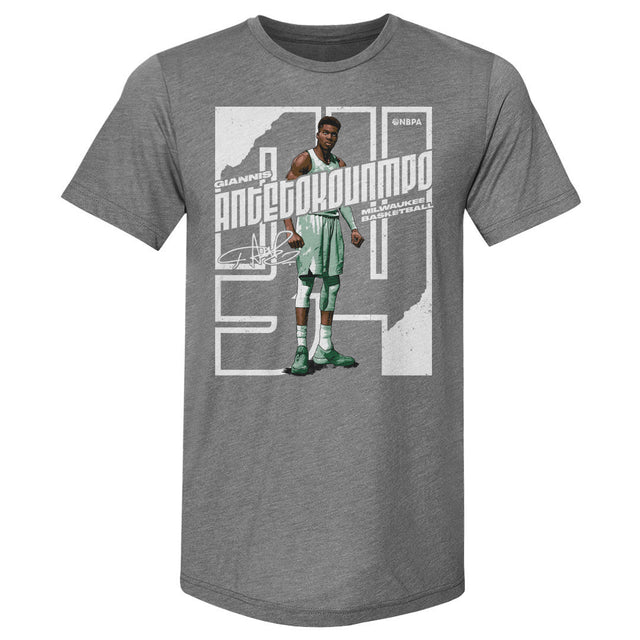 Giannis Antetokounmpo Men's Premium T-Shirt | 500 LEVEL