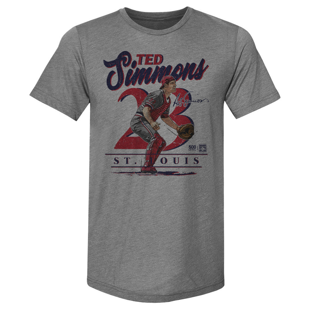 Ted Simmons Men's Premium T-Shirt | 500 LEVEL