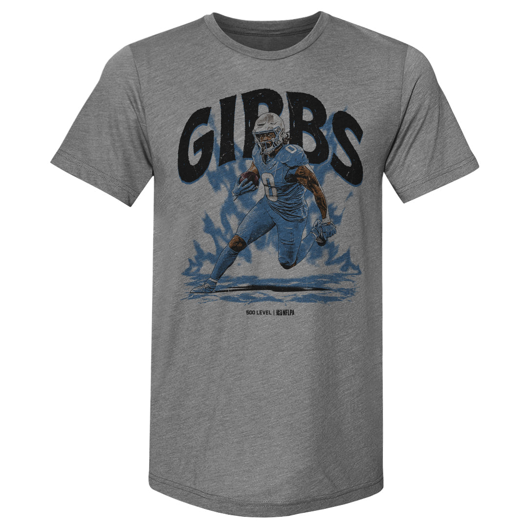 Jahmyr Gibbs Men's Premium T-Shirt | 500 LEVEL