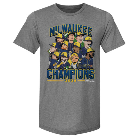 Milwaukee Baseball Men's Premium T-Shirt | 500 LEVEL