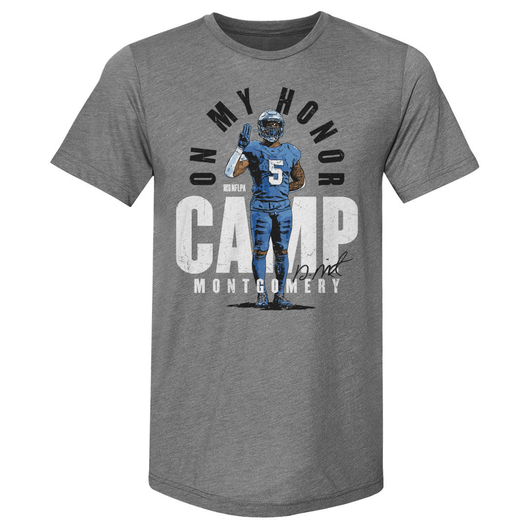 David Montgomery Men's Premium T-Shirt | 500 LEVEL