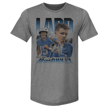 Ladd McConkey Men's Premium T-Shirt | 500 LEVEL