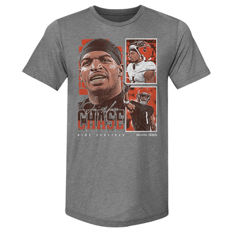 Ja'Marr Chase Men's Premium T-Shirt | 500 LEVEL
