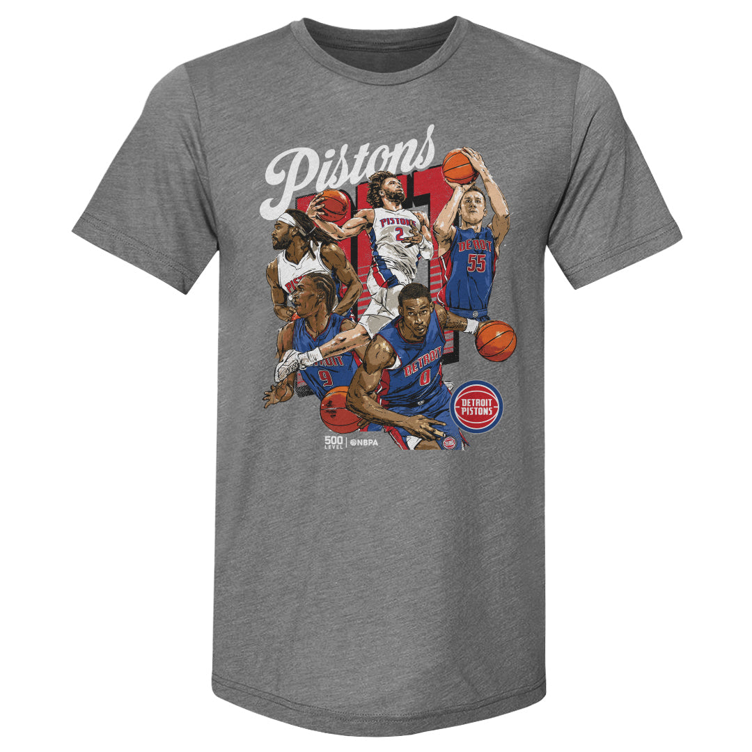 Detroit Pistons Men's Premium T-Shirt | 500 LEVEL