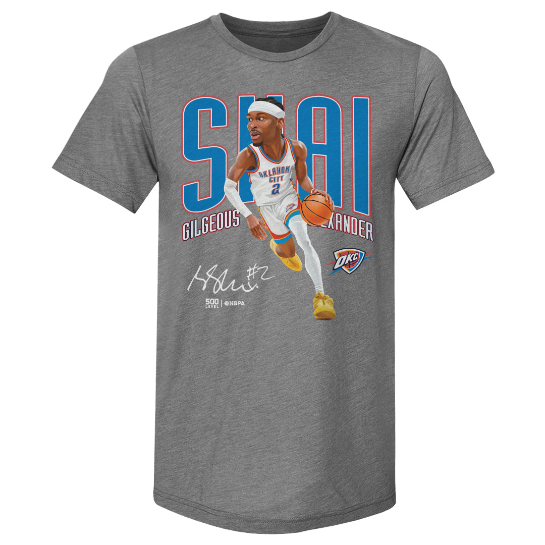 Shai Gilgeous-Alexander Men's Premium T-Shirt | 500 LEVEL