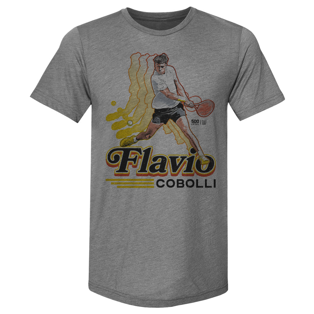 Flavio Cobolli Men's Premium T-Shirt | 500 LEVEL