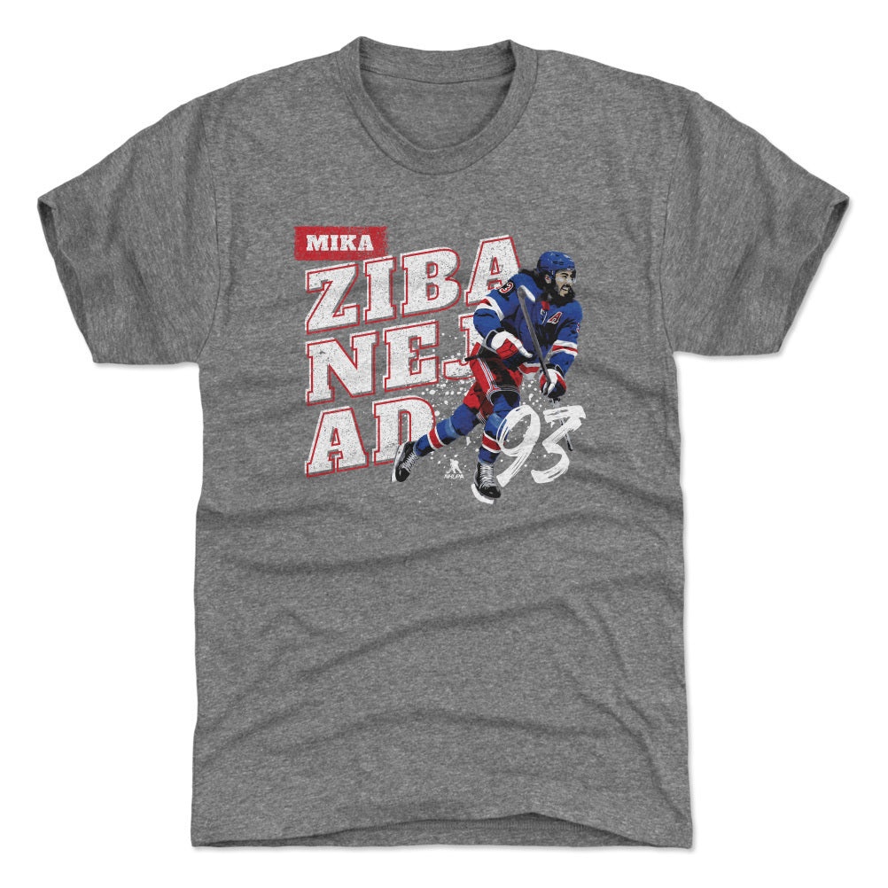 Mika Zibanejad Men's Premium T-Shirt | 500 LEVEL