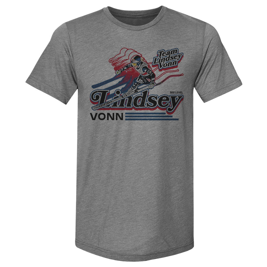 Lindsey Vonn Men's Premium T-Shirt | 500 LEVEL