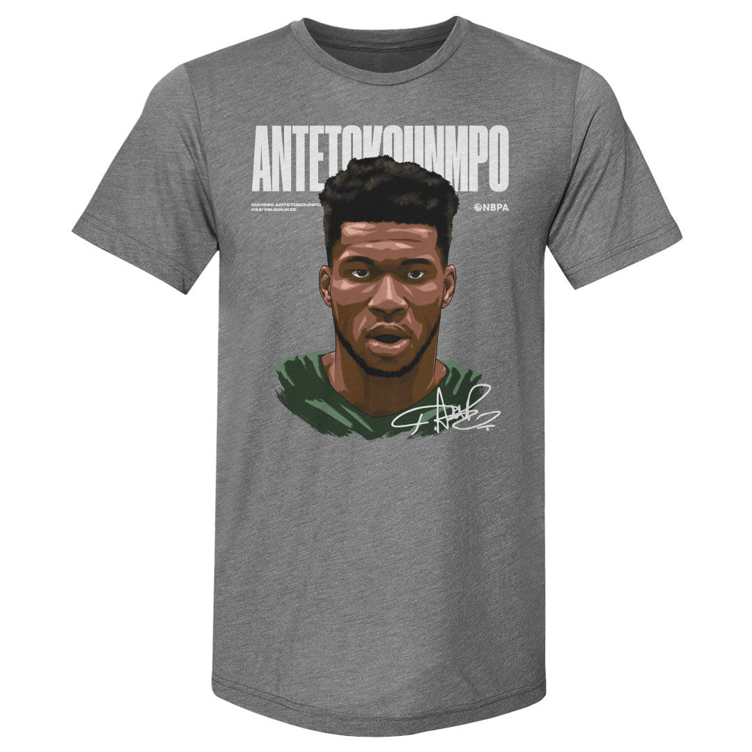 Giannis Antetokounmpo Men's Premium T-Shirt | 500 LEVEL