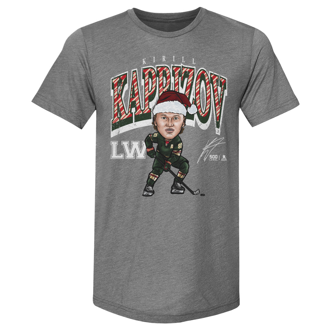 Kirill Kaprizov Men's Premium T-Shirt | 500 LEVEL