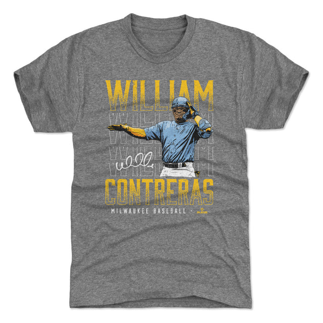 William Contreras Men's Premium T-Shirt | 500 LEVEL