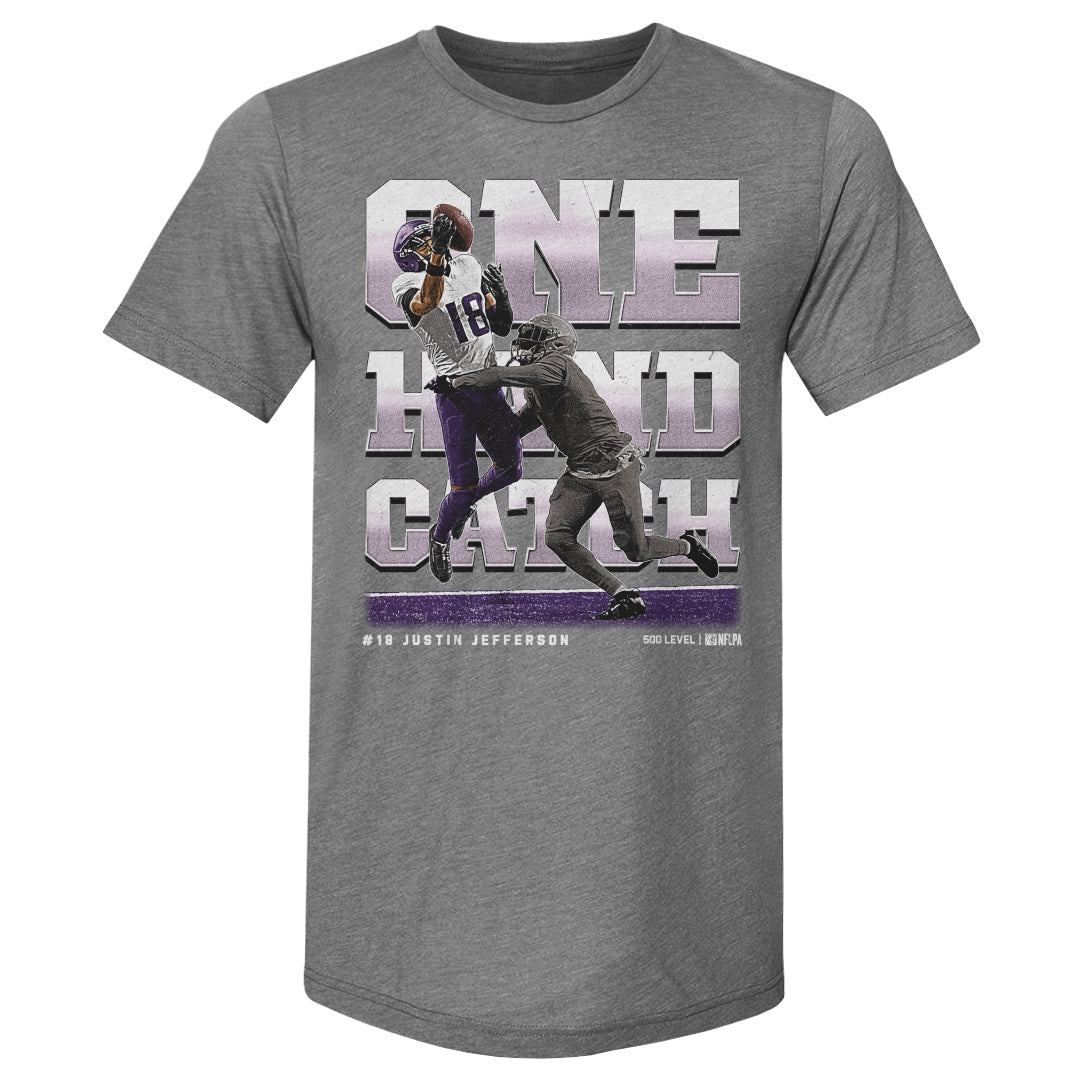 Justin Jefferson Men's Premium T-Shirt | 500 LEVEL