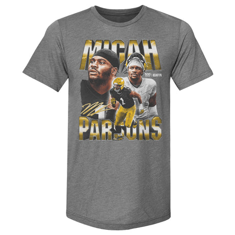 MIcah Parsons Men's Premium T-Shirt | 500 LEVEL