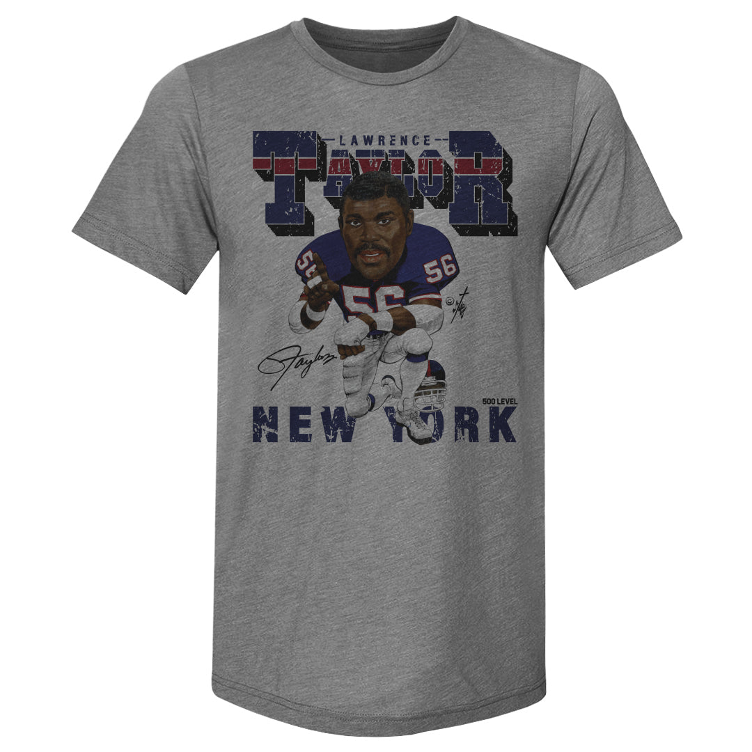 Lawrence Taylor Men's Premium T-Shirt | 500 LEVEL