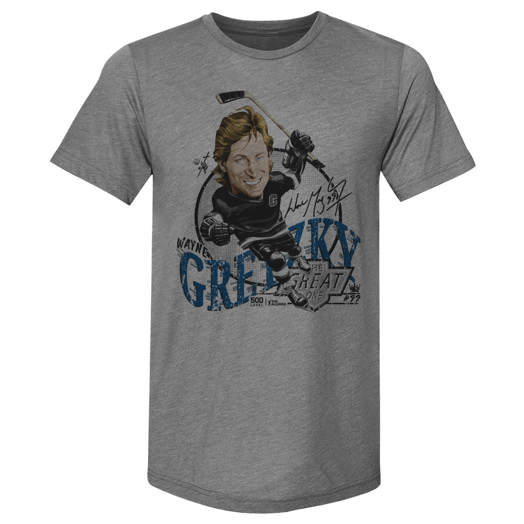 Wayne Gretzky Men's Premium T-Shirt | 500 LEVEL