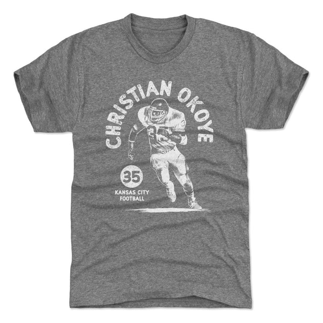 Christian Okoye Men's Premium T-Shirt | 500 LEVEL