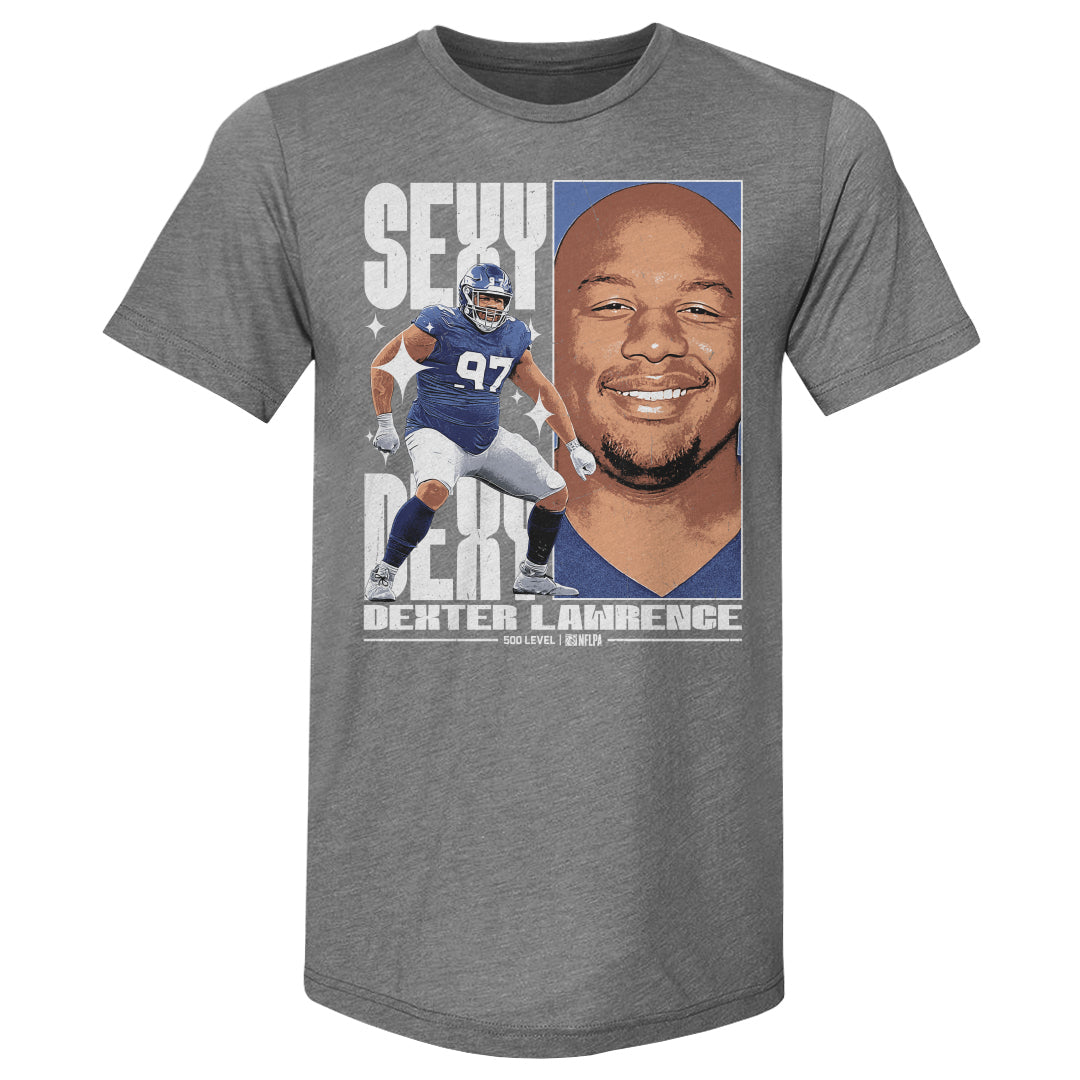 Dexter Lawrence Men's Premium T-Shirt | 500 LEVEL