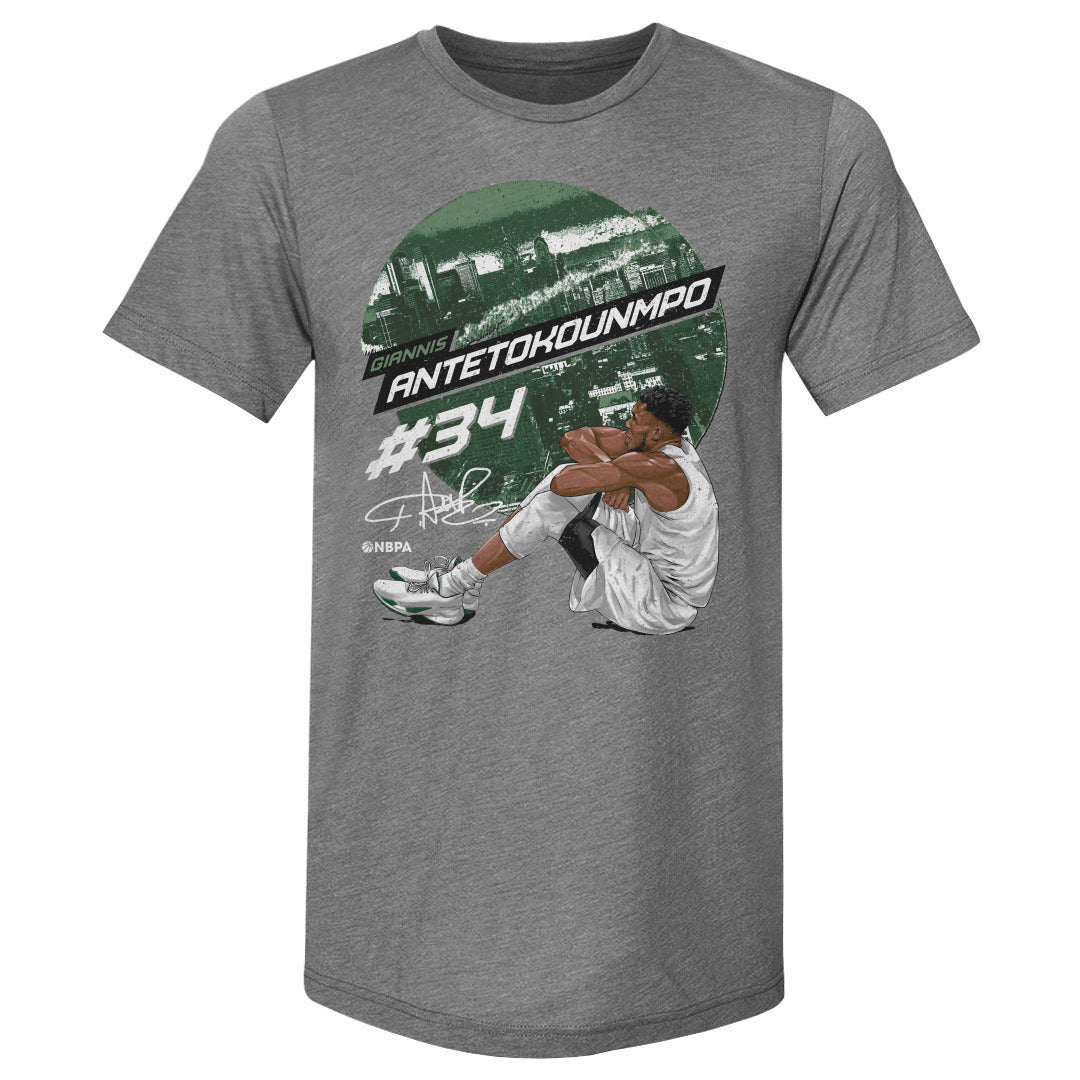 Giannis Antetokounmpo Men's Premium T-Shirt | 500 LEVEL